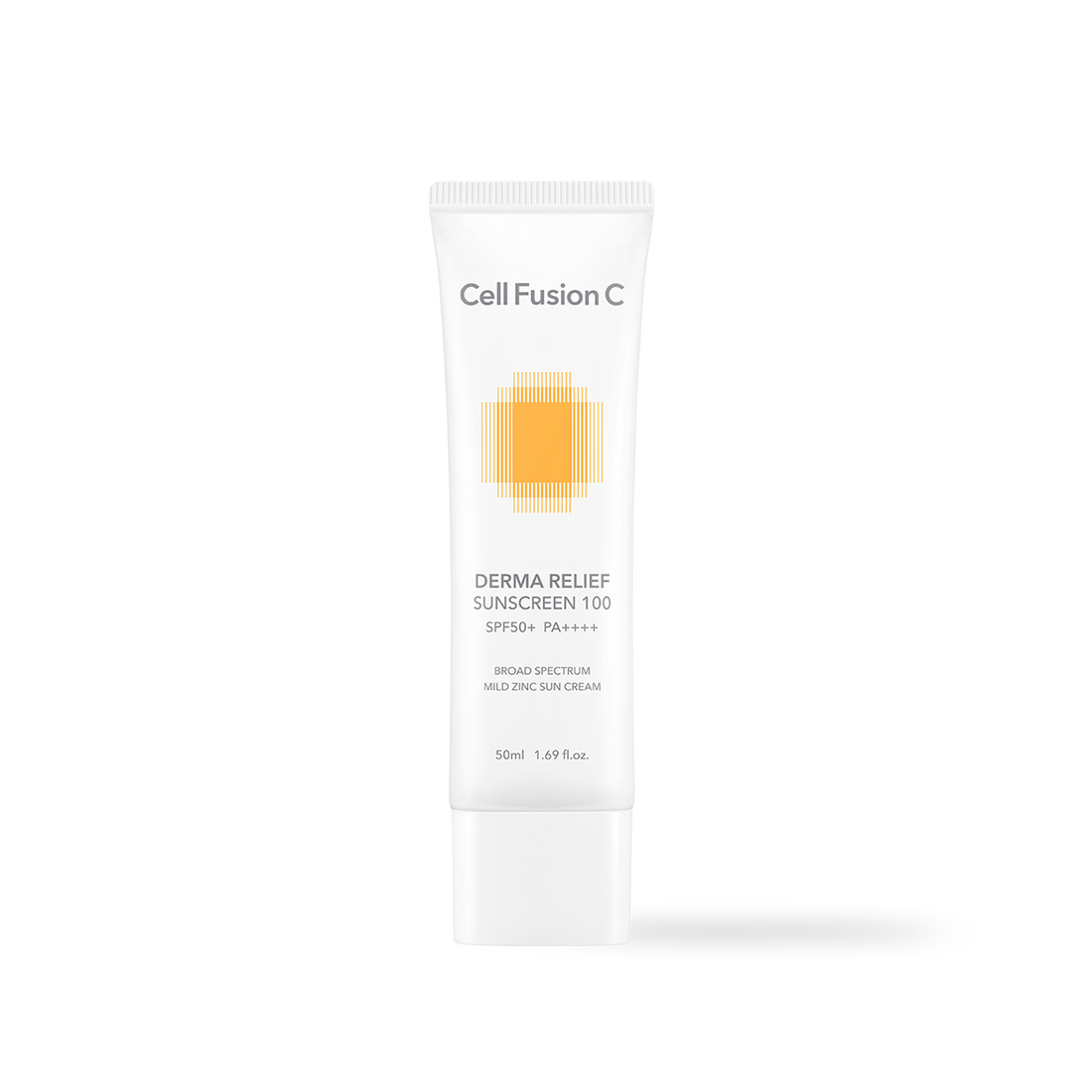 CellFusionC Derma Relief Sunscreen 100 SPF50+/PA++++ 50ml — product photo