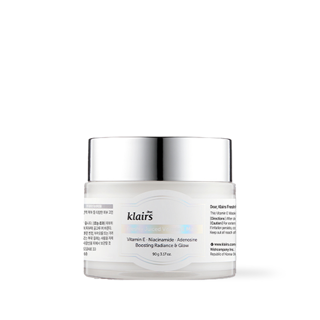 Dear Klairs Freshly Juiced Vitamin E Mask 90ml — product photo