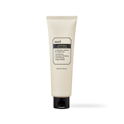 Dear Klairs Gentle Black Facial Cleanser 140ml — product photo