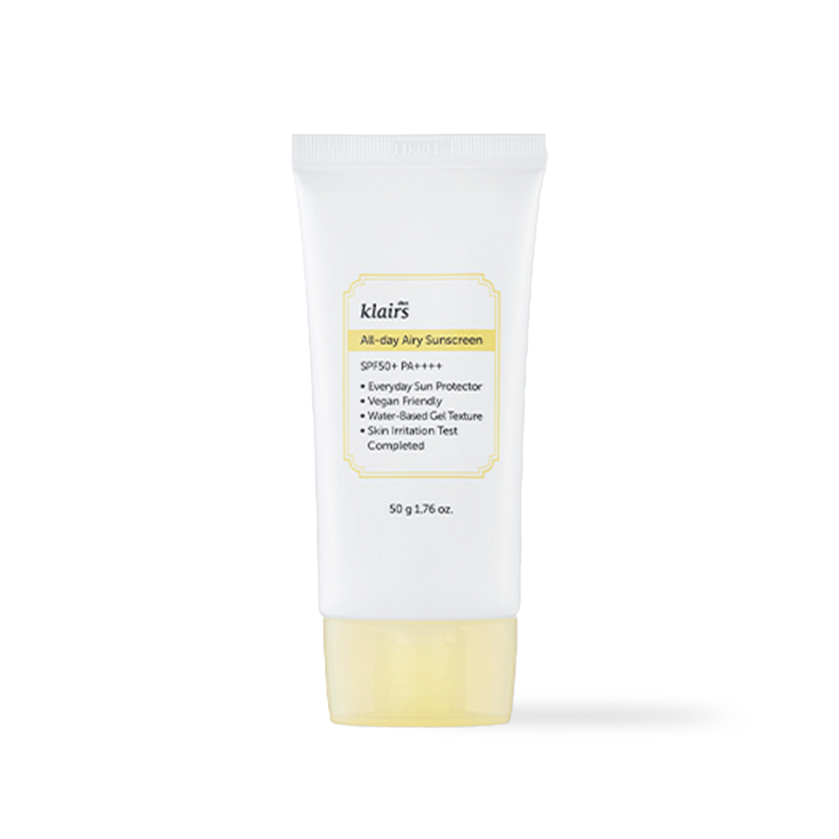 Dear Klairs All-day Airy Sunscreen 50ml — product photo