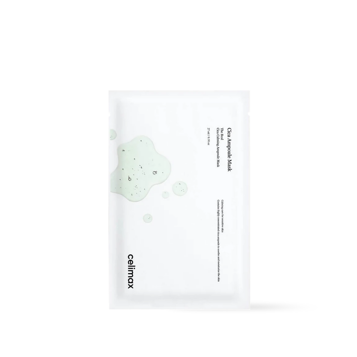 Celimax The Real Cica Calming Ampoule Mask 1ea — Korean skincare product