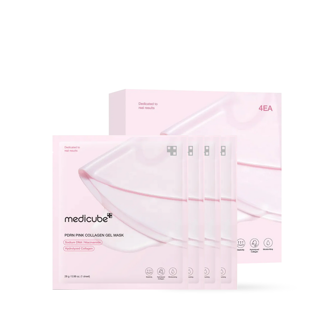Medicube PDRN Pink Collagen Gel Mask 4EA product image