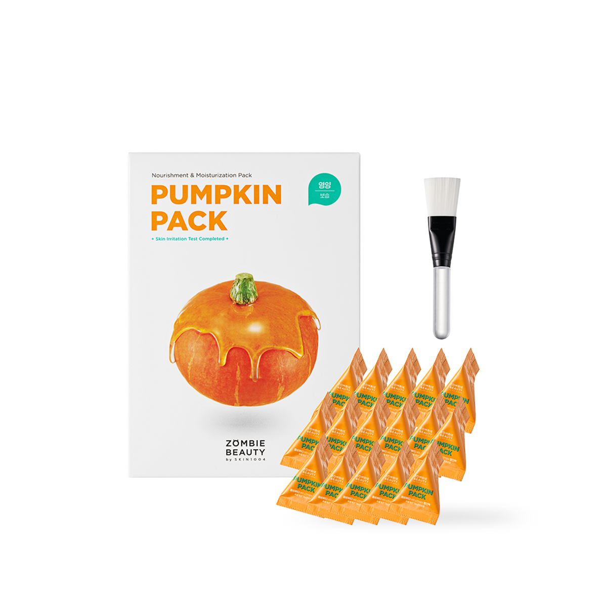 SKIN1004 ZOMBIE BEAUTY BY SKIN1004 Pumpkin Pack 4g*16ea — main product packshot