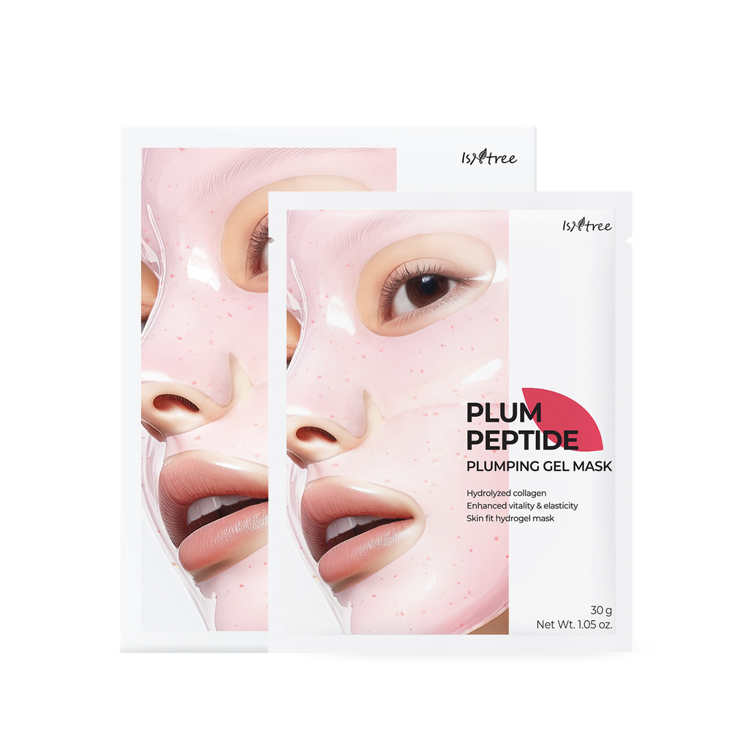 Isntree Plum Peptide Plumping Gel Mask 30g*4ea — Skin Care Masks &amp; Peels product image 324