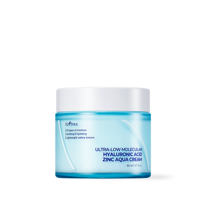 Isntree Ultra-Low Molecular Hyaluronic Acid Zinc Aqua Cream 80ml — Face Moisturizers product image 291