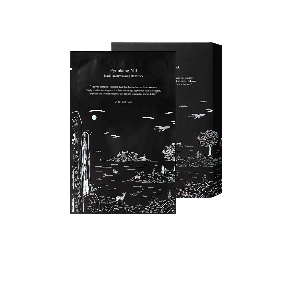 Pyunkang Yul Black Tea Revitalizing Mask Pack 25ml*10ea_GWP official product image
