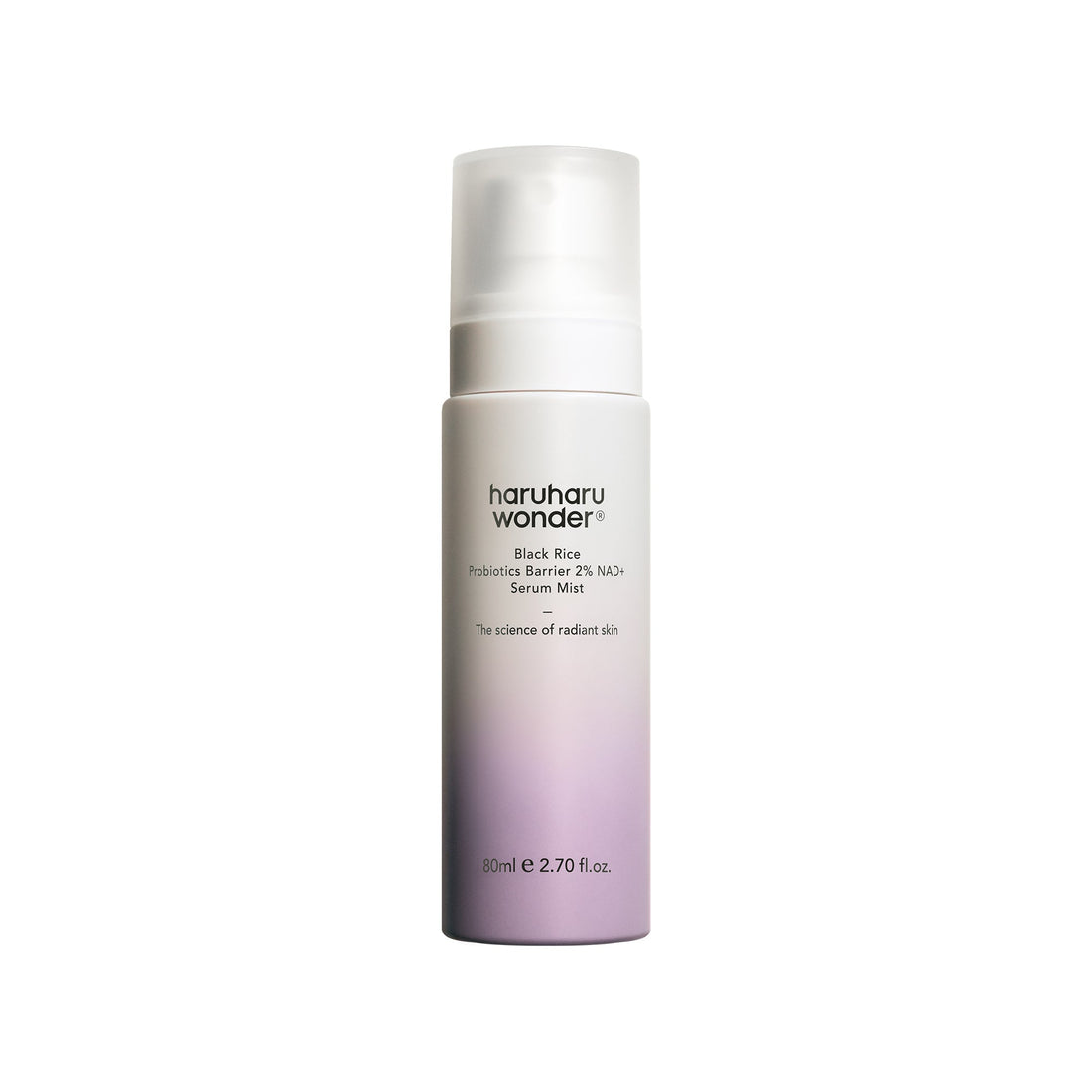 Haruharu Wonder Black Rice NAD+ Serum Mist 80ml — product image 2