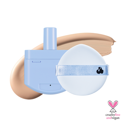 UNLEASHIA Babe Skin Baby Blue Cushion Re-Feel 21N Fluffy 15g - official product image 6