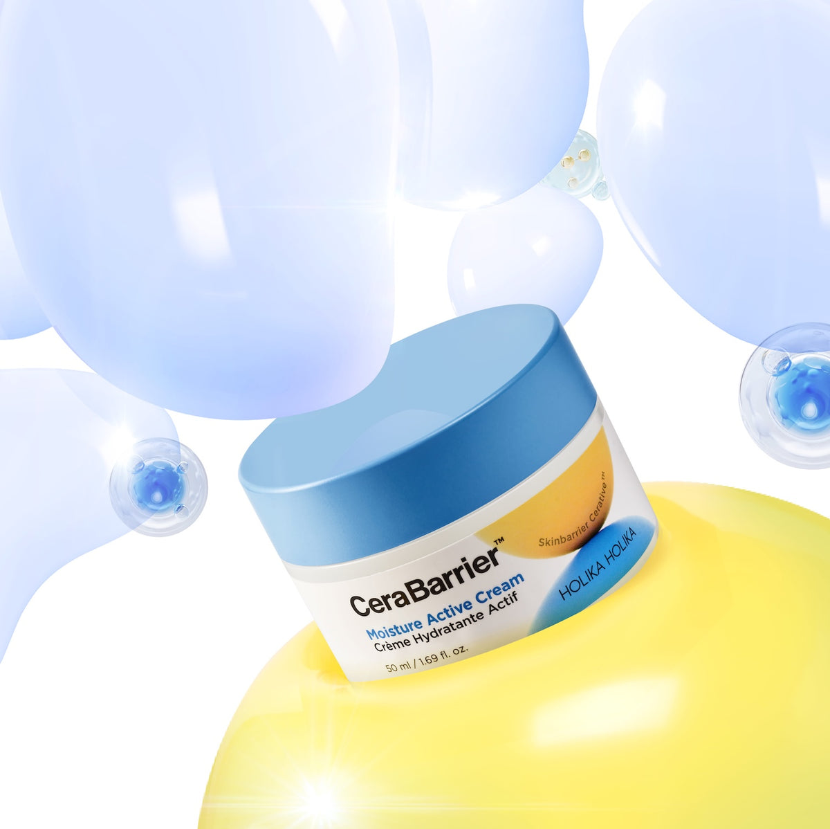 Holika Holika CeraBarrier Moisture Active Cream 50ml – official product image 2