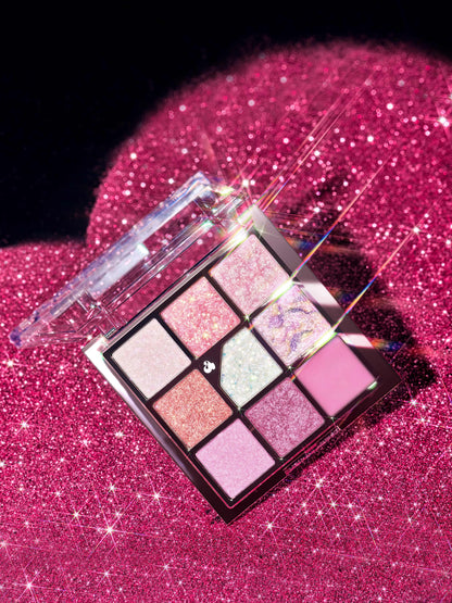 UNLEASHIA Glitterpedia Eye Palette No.9 All of Pink Glitter 6.9g - official product image 3