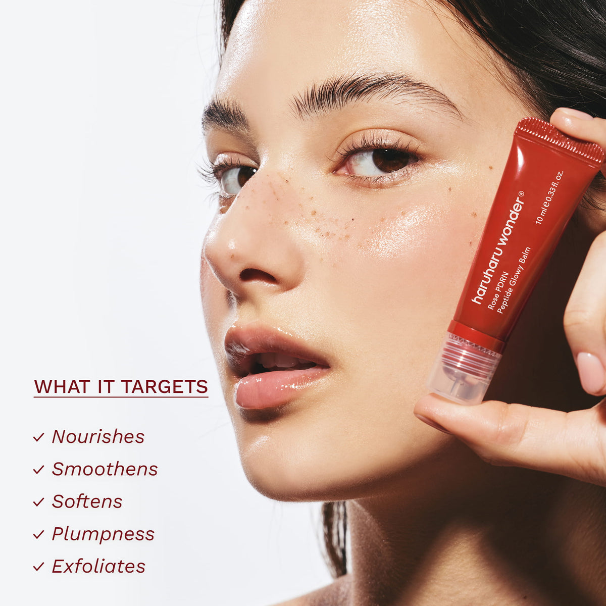 Haruharu Wonder Rose PDRN Peptide Glowy Balm 10ml — product image 4