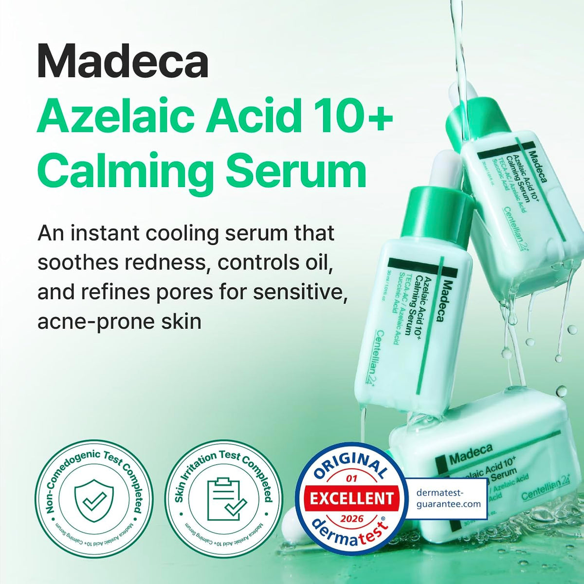 Centellian24 Madeca Azelaic Acid 10+ Calming Serum 30ml - 30 — product detail image 3