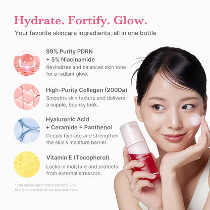 Medicube PDRN Pink Collagen Bubble Serum 95ml product image 4