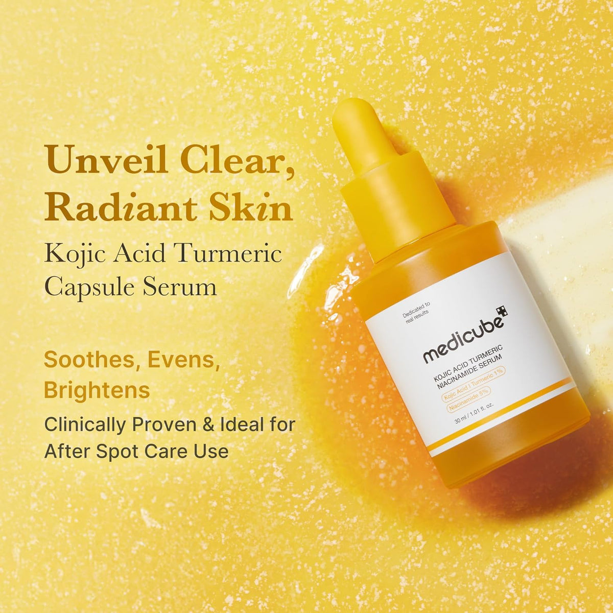 Medicube Kojic Acid Turmeric Niacinamide Serum 30ml product image 3