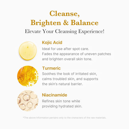 Medicube Kojic Acid Turmeric Toning Cleanser 120g product image 4