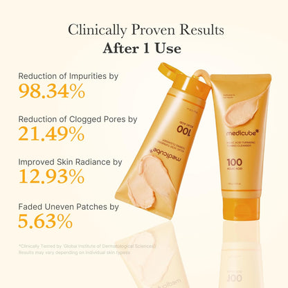 Medicube Kojic Acid Turmeric Toning Cleanser 120g product image 5
