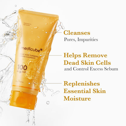 Medicube Kojic Acid Turmeric Toning Cleanser 120g product image 6