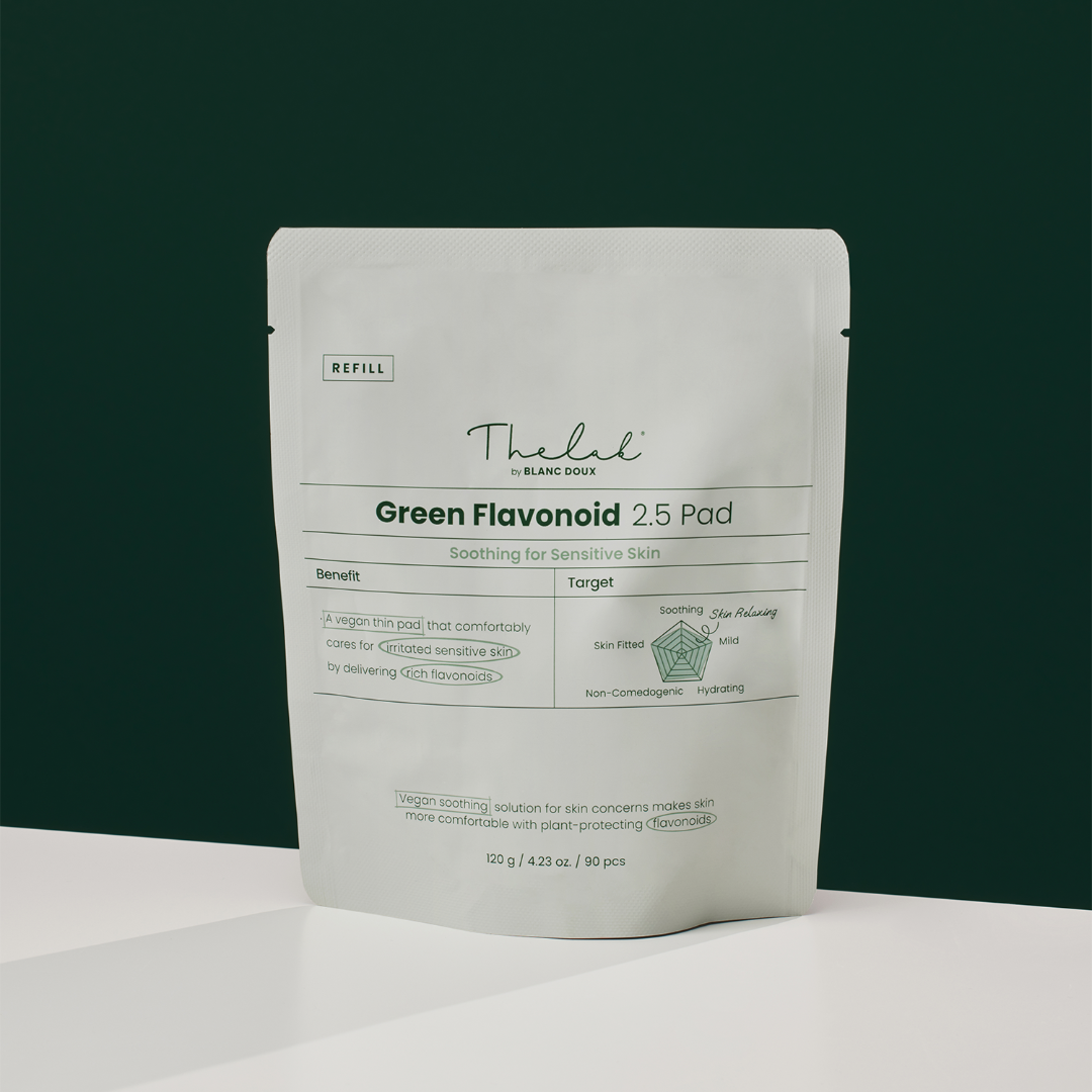 THE LAB by blanc doux Green Flavonoid 2.5 Pad 120g (90p) REFILL — official product image 2