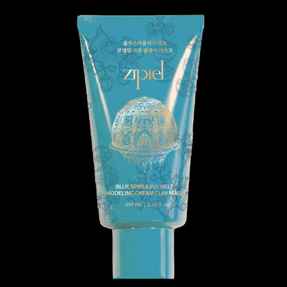 zipiel Blue Spirulina Melt Modeling Cream Clay Mask 100ml