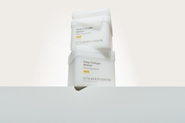 SUNGBOON EDITOR Deep Collagen Retinol Power Boosting Pad 150ml 100 pcs — official product image 1