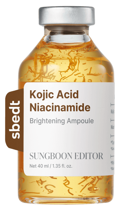 SUNGBOON EDITOR Kojic Acid Niacinamide Brightening Ampoule 40ml — official product image 3