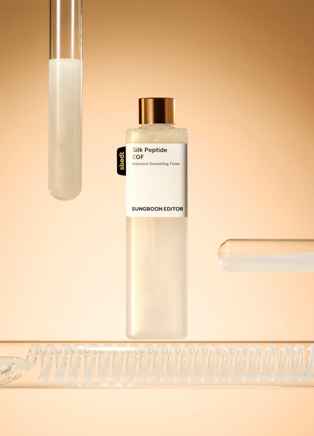 SUNGBOON EDITOR Silk Peptide EGF Intensive Smoothing Toner 300ml — official product image 7