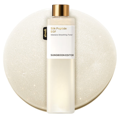 SUNGBOON EDITOR Silk Peptide EGF Intensive Smoothing Toner 300ml — official product image 2