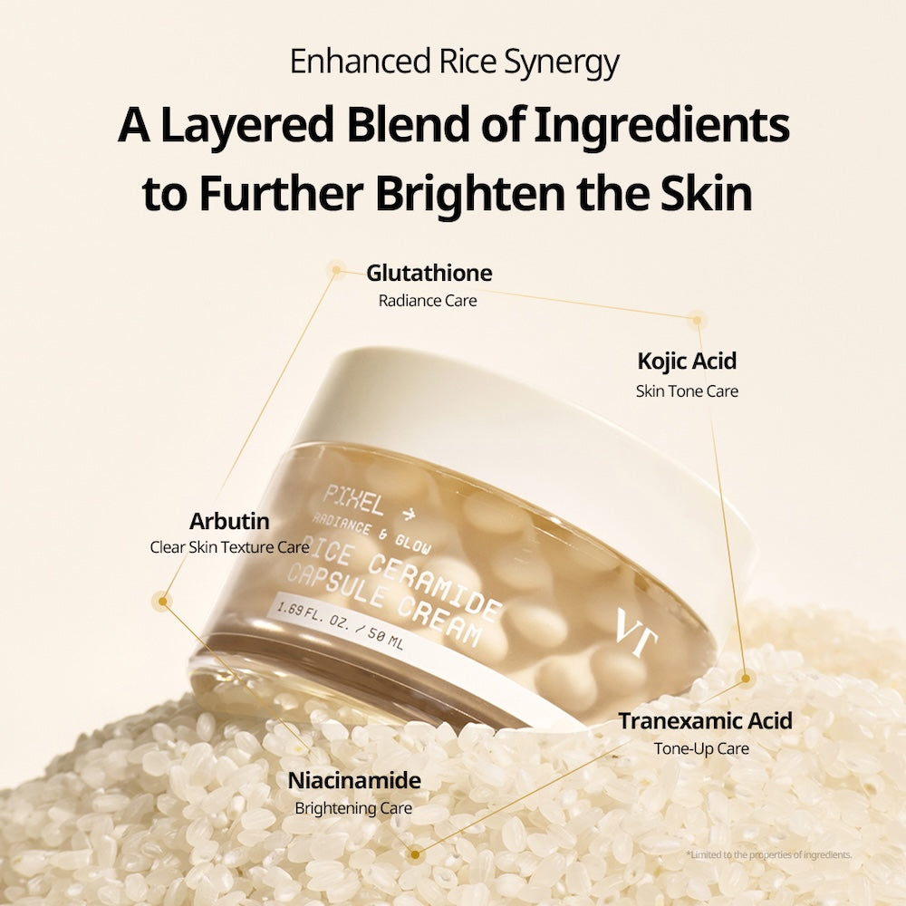 VT Cosmetics Rice Ceramide Capsule Cream 50ml - official product image 5