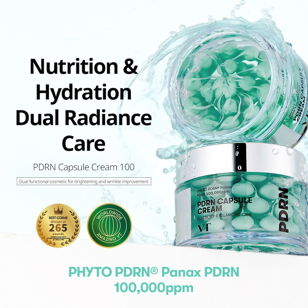 VT Cosmetics PDRN Hyaluronic Capsule Cream 100 50ml - official product image 2