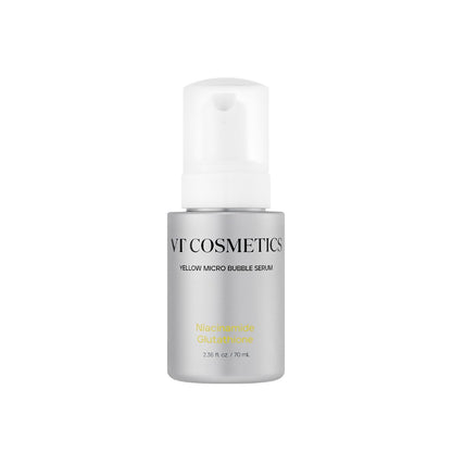 VT Cosmetics Niacinamide Glutathione Yellow Micro Bubble Serum 70ml - official product image 2