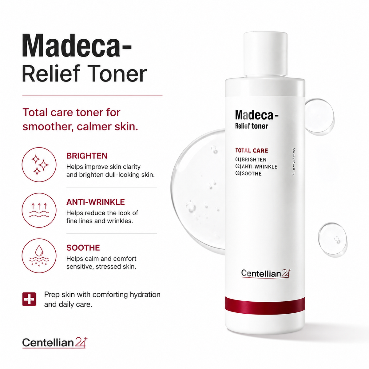 Centellian24 Madeca Relief Toner 300ml — product detail image 4