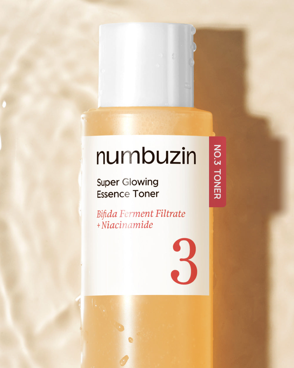 Numbuzin No. 3 Super Glowing Essence Toner 200ml — official product image 3