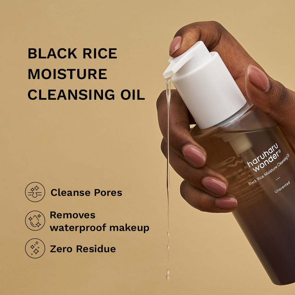 Haruharu Wonder Black Rice Moisture Cleansing Oil — product image 4