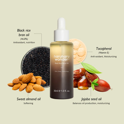Haruharu Wonder Black Rice Facial Oil — product image 6