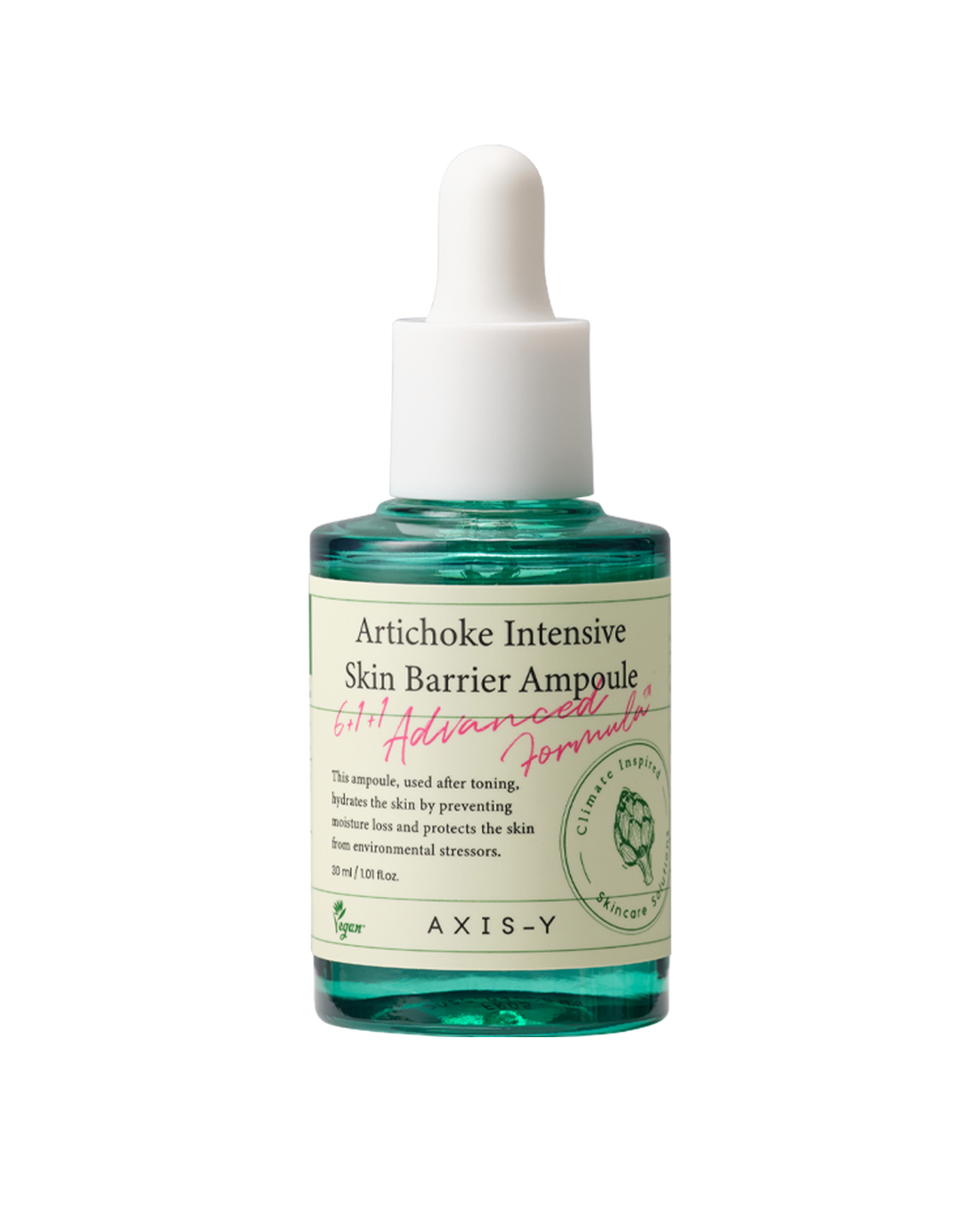 AXIS-Y Artichoke Intensive Skin Barrier Ampoule 30ml product packaging