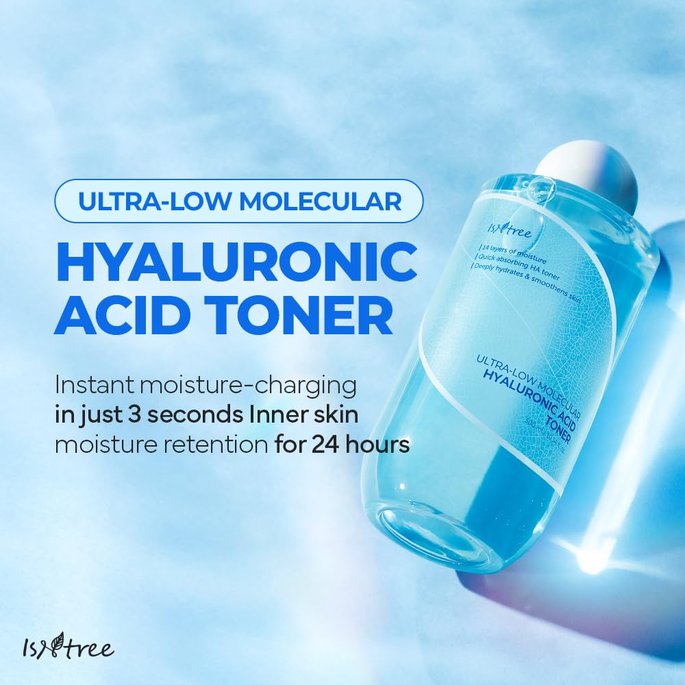 Isntree Ultra-Low Molecular Hyaluronic Acid Toner 300ml — Toners &amp; Astringents product image 203