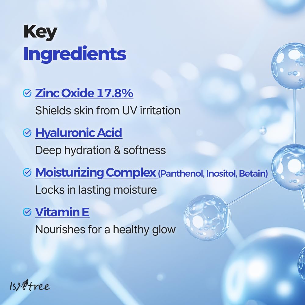 Isntree Hyaluronic Acid Natural Sun Cream 50ml — Sunscreen product image 139