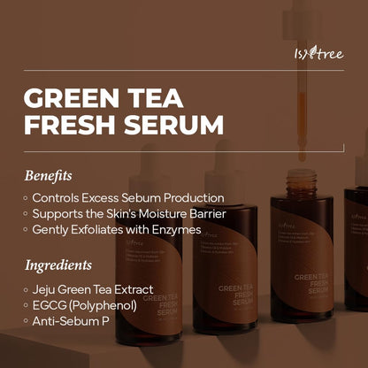 Isntree Green Tea Fresh Serum 50ml — Face Serums product image 100