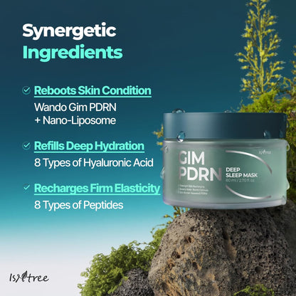 Isntree Gim PDRN Deep Sleep Mask 80ml — Skin Care Masks &amp; Peels product image 334