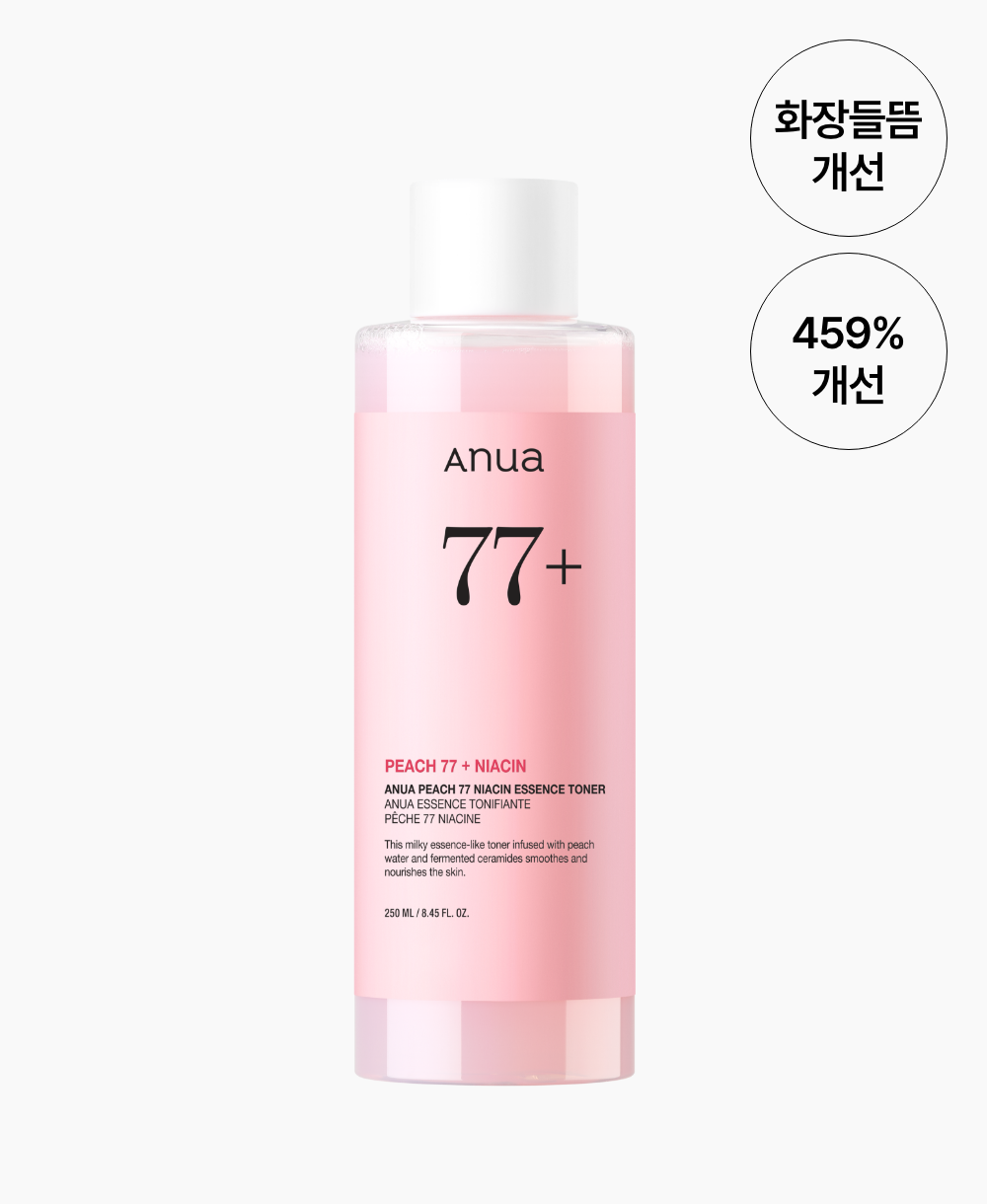Anua PEACH 77 NIACIN ESSENCE TONER 250ml - official ANUA product image 8