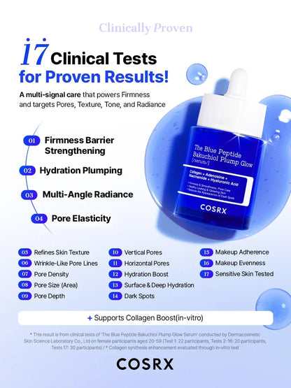 COSRX The Blue Peptide Bakuchiol Plump Glow Serum 50ml — product detail image 7