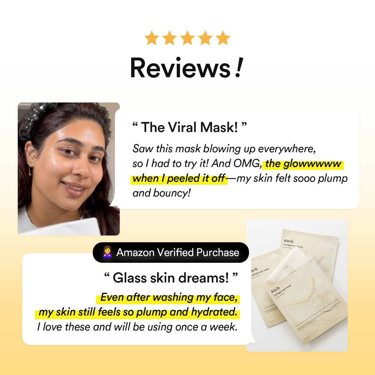 Abib Collagen gel mask Jericho rose jelly 35g 1ea - official Abib product image 4