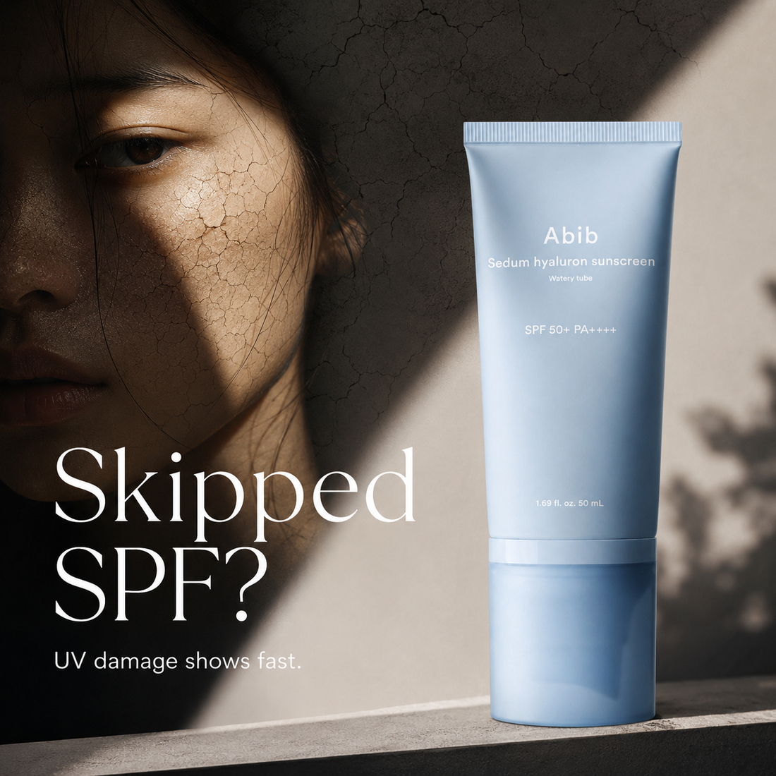 Abib Sedum Hyaluron Sunscreen SPF50+ PA++++ tube