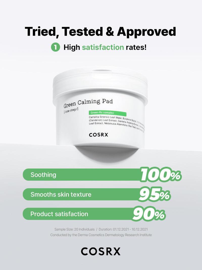 COSRX One Step Green Hero Calming Pad 70pcs — product detail image 8