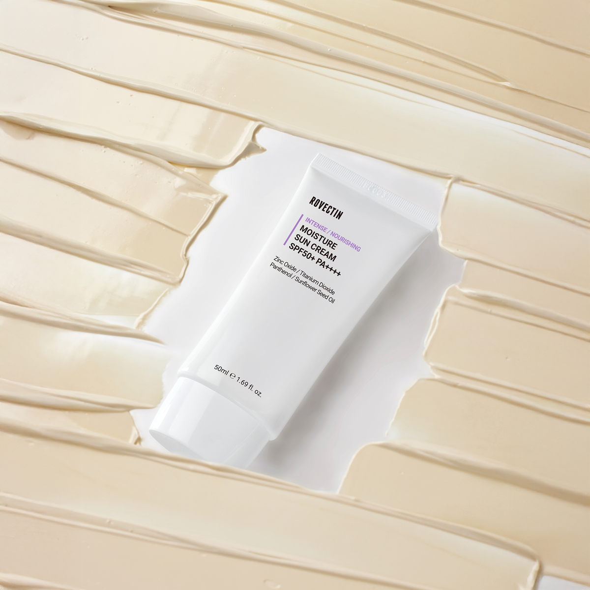 Rovectin Intense Moisture Sun Cream SPF 50+, PA++++ 50ml — official product image 8