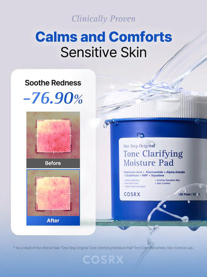 COSRX One Step Original Tone Clarifying Moisture Pad 100ea — product detail image 8