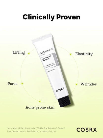 COSRX The Retinol 0.3 Cream 20ml — product detail image 5