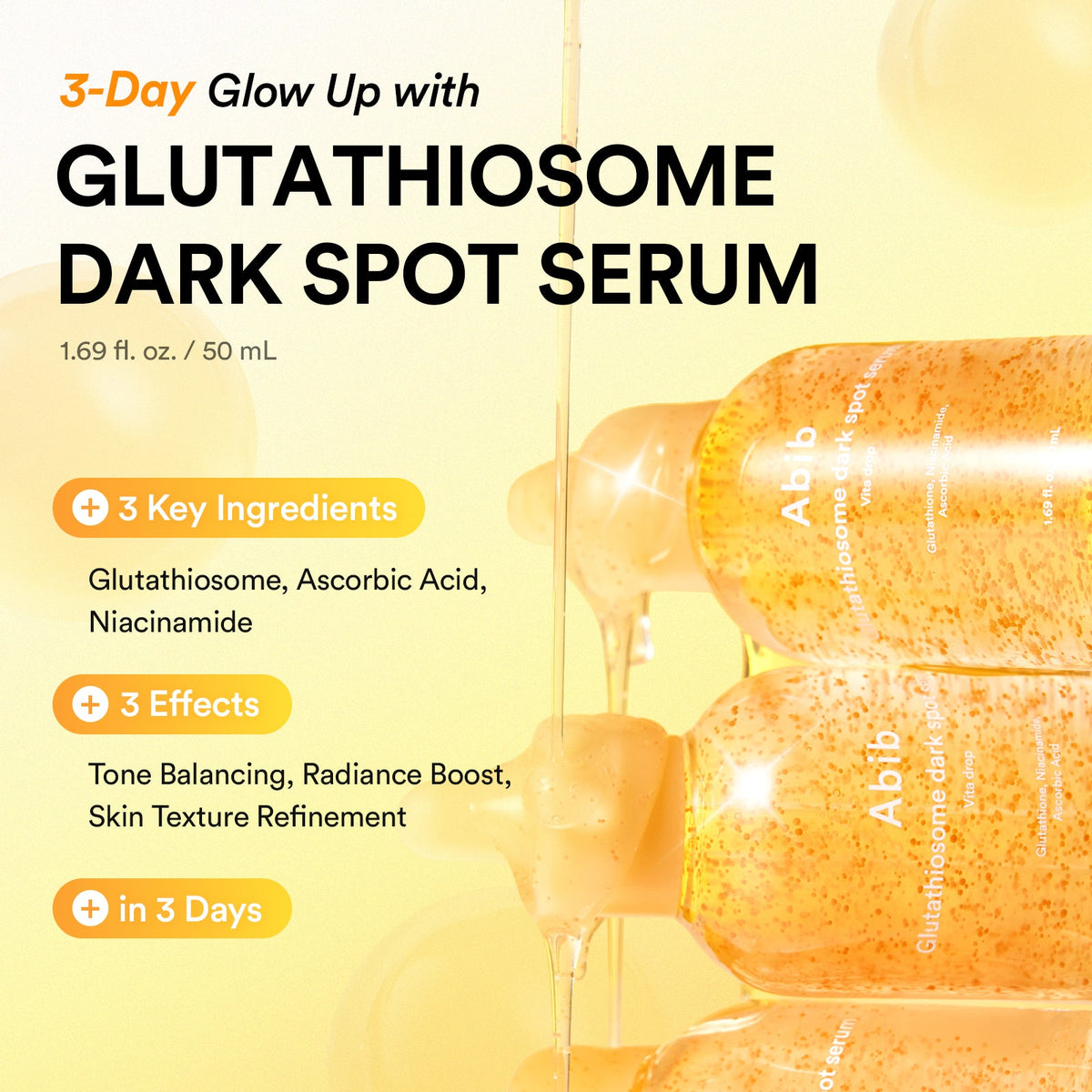 Abib Glutathiosome Dark Spot Serum Vita drop 50ml - official Abib product image 2