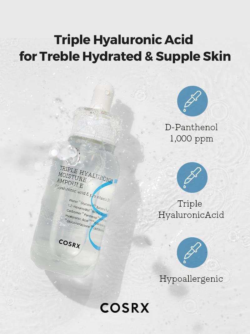 COSRX Hydrium Triple Hyaluronic Moisture Ampoule 40ml — product detail image 2