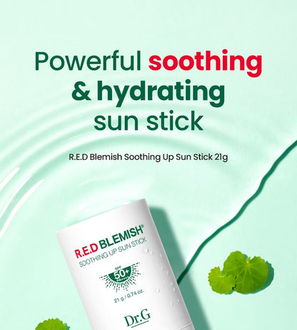 Dr.G Red Blemish Soothing Up Sun Stick 21g product image packshot
